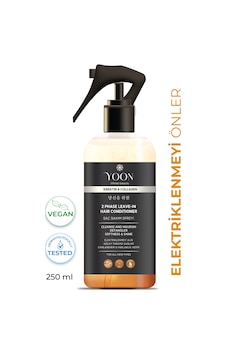 Yoon Kolay Tarama & Elektriklenme Karşıtı, Isı Koruyucu Uniseks Vegan Saç Spreyi 250 ML Yoon Kolay Tarama & Elektriklenme Karşıtı, Isı Koruyucu Uniseks Vegan Saç Spreyi 250 ML