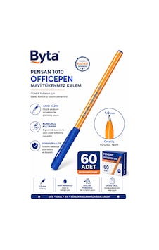 Pensan 1010 Officepen Mavi Tükenmez Kalem 1.0 Mm 60 Adet Ekonomik Paket Mavi Pensan 1010 Officepen Mavi Tükenmez Kalem 1.0 Mm 60 Adet Ekonomik Paket Mavi