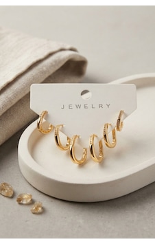 Gold Renk Zirkon Taşlı Pirinç İnce Kare Halka Model Kadın Küpe Seti Tj-bkp12161 Evimdeyokyok altın Gold Renk Zirkon Taşlı Pirinç İnce Kare Halka Model Kadın Küpe Seti Tj-bkp12161 Evimdeyokyok altın