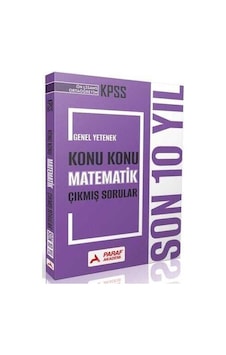 Paraf Akademi 2026 Kpss Lise Ortaöğretim Ön Lisans Matematik Çıkmış Sorular Son 10 Yıl Konu Konu Çözümlü Paraf Akademi Yayınları Paraf Akademi 2026 Kpss Lise Ortaöğretim Ön Lisans Matematik Çıkmış Sorular Son 10 Yıl Konu Konu Çözümlü Paraf Akademi Yayınları