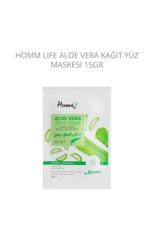 Aloe Vera Kağıt Yüz Maskesi Aloe Vera Kağıt Yüz Maskesi