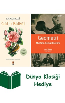 Gül-ü Bülbül + Geometri + Dünya Klasiği Hediye Gül-ü Bülbül + Geometri + Dünya Klasiği Hediye
