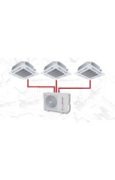 Fujiplus FPMD-42 42000 BTU 1 Dış + 3 İç Ünite 18000 + 18000 + 18000 BTU Kaset Tipi Multi Klima Fujiplus FPMD-42 42000 BTU 1 Dış + 3 İç Ünite 18000 + 18000 + 18000 BTU Kaset Tipi Multi Klima