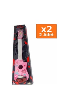 Kutulu Baskılı Gitar - 2 Adet Aynı Ürün, X2 Paket