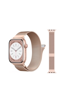 Apple Uyumlu Watch 7 8 45mm Kordon Milano Loop Metal Kordon Apple Uyumlu Watch 7 8 45mm Kordon Milano Loop Metal Kordon