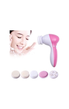 5 In 1 Pilli Yüz Temizleme,masaj Ve Peeling Fırça Seti 5 In 1 Pilli Yüz Temizleme,masaj Ve Peeling Fırça Seti