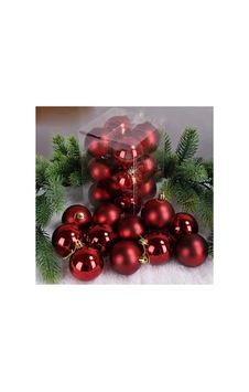 Yılbaşı Çam Ağacı Süsleri Lüks Toplar 4 Cm Cici Top Dekor 12 Parça Yılbaşı Çam Ağacı Süsleri Lüks Toplar 4 Cm Cici Top Dekor 12 Parça