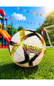 5 Numara Dikişli Futbol Topu Dayanıklı Antrenman Ve Maç Topu Renkli Tasarım - Sarı 5 Numara Dikişli Futbol Topu Dayanıklı Antrenman Ve Maç Topu Renkli Tasarım - Sarı