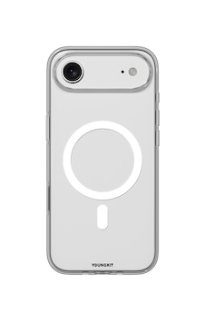 Apple Uyumlu iPhone 17 Air Kılıf M-safe Şarj Özellikli Youngkit Clear Serisi Kapak Şeffaf Şeffaf Apple Uyumlu iPhone 17 Air Kılıf M-safe Şarj Özellikli Youngkit Clear Serisi Kapak Şeffaf Şeffaf