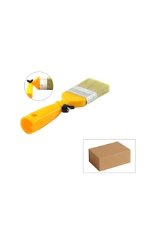 Günsan 040-020 No:2 Robot Boya Fırçası 50 Mm - Uzman Seri Ayarlı Sarı Saplı- 12'li Paket Günsan 040-020 No:2 Robot Boya Fırçası 50 Mm - Uzman Seri Ayarlı Sarı Saplı- 12'li Paket