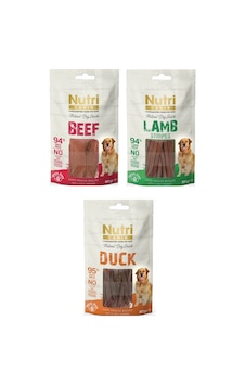 Nutri Canin 3 Çeşit Karma Fileto Köpek Ödülü 80 G X 3 Adet Nutri Canin 3 Çeşit Karma Fileto Köpek Ödülü 80 G X 3 Adet