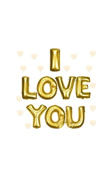 Hubrendy Cer I Love You Folyo Balon Altın Renk 35 Cm 465322 Hubrendy Cer I Love You Folyo Balon Altın Renk 35 Cm 465322