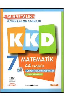 Kurmay 7. Sınıf Kkd Matematik D.