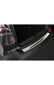 S-Dizayn  Opel Crossland X Krom Arka Tampon Eşiği 2017 Ve Üzeri