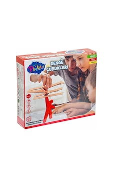 Play Wood Ahşap Denge Çubukları 2 Renk 21 Parça 36aylık+ Play Wood Ahşap Denge Çubukları 2 Renk 21 Parça 36aylık+