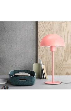 Mylights 20 Cm Baslıklı Masa Abajur Masa Lambası Gece Lambası Yat Siyah