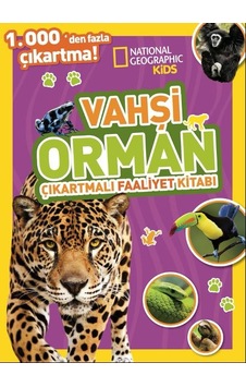 Ng Kids Vahşi Orman Çıkartmalı Faaliyet Kitabı
