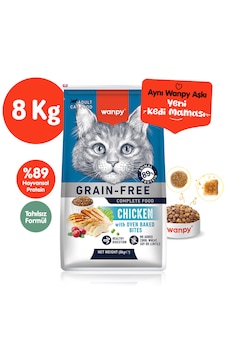 Wanpy Tahılsız Tavuklu Yetişkin Kedi Maması 8 Kg Wanpy Tahılsız Tavuklu Yetişkin Kedi Maması 8 Kg