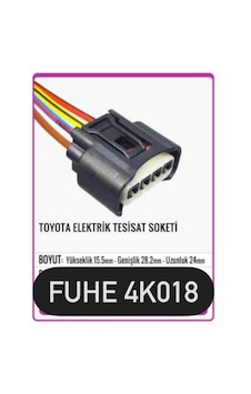 Fhe 4k018 Toyota Elektrik Tesisat Soketi Fhe 4k018 Toyota Elektrik Tesisat Soketi