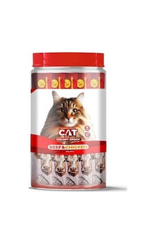 Eurogold Cat Creamy Dana - Tavuk Sıvı Kedi Ödül Maması 30 x 15 G Eurogold Cat Creamy Dana - Tavuk Sıvı Kedi Ödül Maması 30 x 15 G