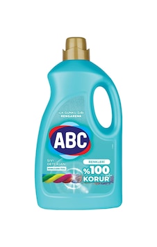Abc Deterjan Sıvı Çamaşır Deterjanı Renkliler 3 L