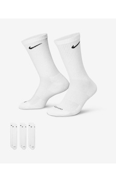 Nike Sx6888-100 Everyday Plus Destekli Antrenman Crew Çorapları 3 Çift Beyaz Nike Sx6888-100 Everyday Plus Destekli Antrenman Crew Çorapları 3 Çift Beyaz
