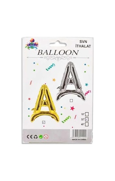 Svn-217 Balon Ayaklı Harf&rakam 1 Adet