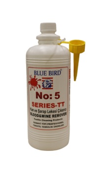 Blue Bird Kan Ve Şarap Leke Lekesi Çıkarıcı Blood&wine Remover No:5 1lt Blue.009 Blue Bird Kan Ve Şarap Leke Lekesi Çıkarıcı Blood&wine Remover No:5 1lt Blue.009
