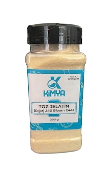 Jelatin Toz E441 300 Gr - Food Grade Sığır Jelatini 240bloom -