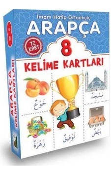 Arapça Kelime Kartları - 8- Damla Yayınevi