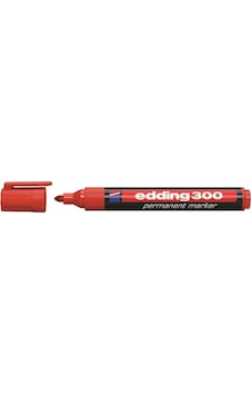 Edding 300 Kırmızı Permanent Marker Kalem Kırmızı Edding 300 Kırmızı Permanent Marker Kalem Kırmızı