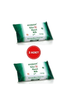 Bebak Acı Badem Sütlü Makyaj Temizleme Mendili 2 x 20'li Bebak Acı Badem Sütlü Makyaj Temizleme Mendili 2 x 20'li