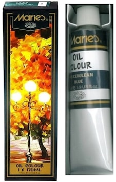 Maries Yağlı Boya 170 ML Cerulean Blue (Gök Mavisi) 455