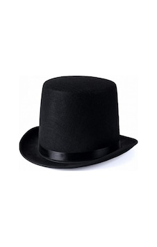 Yetişkinler - 317 - İçin Siyah Renk Ringmaster Sihirbaz Şapkası Fötr Şapka - Spt-gld - 15 Cm Yetişkinler - 317 - İçin Siyah Renk Ringmaster Sihirbaz Şapkası Fötr Şapka - Spt-gld - 15 Cm