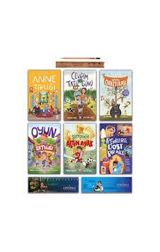 Timaş Çocuk 3. 4. Sınıf - Anne Terliği - Çevrim Dışı Tatil Günü - Hayal Orkestrası - Oyun Satıcısı Set 6 Kitap Timaş Çocuk 3. 4. Sınıf - Anne Terliği - Çevrim Dışı Tatil Günü - Hayal Orkestrası - Oyun Satıcısı Set 6 Kitap