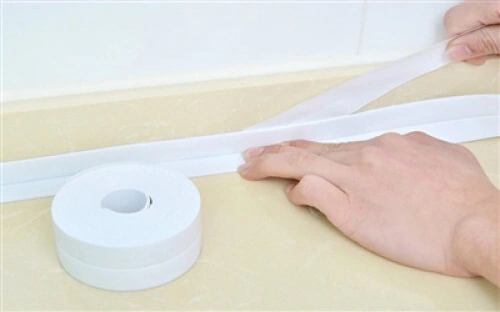 Beyaz Su Sızdırmaz Lavabo Kenar Bandı Kutusuz 3.2m Diğer Beyaz Su Sızdırmaz Lavabo Kenar Bandı Kutusuz 3.2m Diğer