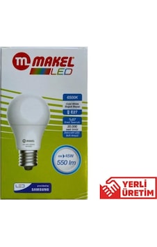 Makel 6W Beyaz Led Ampül Makel6B Makel 6W Beyaz Led Ampül Makel6B