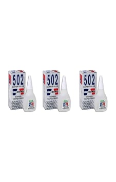 Evobond 502 Japon Yapıştırıcı 3'Lü 20 Gr. Evobond 502 Japon Yapıştırıcı 3'Lü 20 Gr.