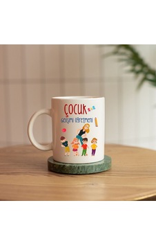 Çocuk Gelişimi Öğretmenı Öğretmenler Günü Hediyelik Baskılı Kupa Beyaz Çocuk Gelişimi Öğretmenı Öğretmenler Günü Hediyelik Baskılı Kupa Beyaz