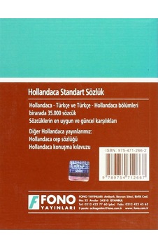 Hollandaca Standart Sözlük: Hollandaca / Türkçe - Türkçe / Hollandaca Hollandaca Standart Sözlük: Hollandaca / Türkçe - Türkçe / Hollandaca