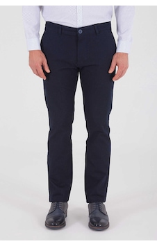 Yazı Klasik Fit Likralı Erkek Kanvas Pantolon-7079 Lacivert Yazı Klasik Fit Likralı Erkek Kanvas Pantolon-7079 Lacivert