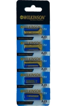 Wilkinson A23 MN21 12 V Alkalin Pil 5'li Wilkinson A23 MN21 12 V Alkalin Pil 5'li