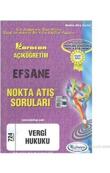 Karacan Aöf 2014 2.sınıf Vergi Hukuku Nokta Atış Soruları Karacan Açıköğretim Yayınları Karacan Aöf 2014 2.sınıf Vergi Hukuku Nokta Atış Soruları Karacan Açıköğretim Yayınları