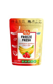 4 Adet Pol's Freeze Fresh Dond.kurutlmş.çilek Ve Muz 20 G 4 Adet Pol's Freeze Fresh Dond.kurutlmş.çilek Ve Muz 20 G