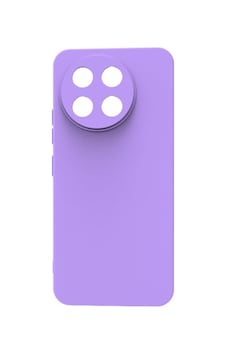 Tecno Spark 30 Pro 4g Kılıf Kamera Korumalı Silikon Rubber Arka Kapak Lila