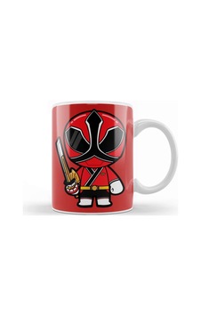 Red Power Rangers Samurai Kupa Bardak Porselen Karışık Red Power Rangers Samurai Kupa Bardak Porselen Karışık