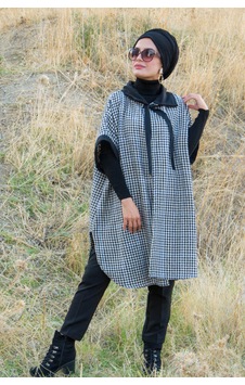 Aişe Tesettür Tesettür Kimono Antrasit