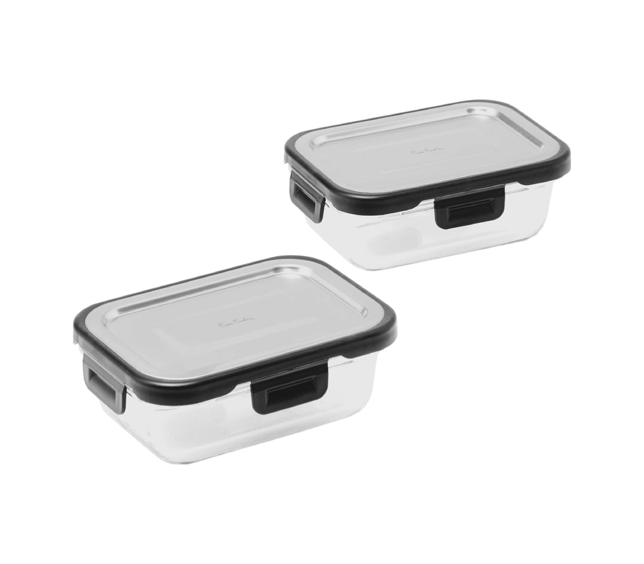 Pierre Cardin Zero Silver Cam 15cm 2'li Saklama Kabı Gümüş