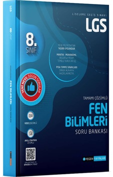 Pegem Akademi 2022 LGS Fen Bilimleri Soru Bankası Pegem Akademi 2022 LGS Fen Bilimleri Soru Bankası