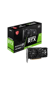 MSI GeForce RTX 3050 Ventus 2X E 6G OC 6GB GDDR6 96 Bit DX12 PCIe 4.0 X8 (1xDP 2xHDMI) Ekran Kartı